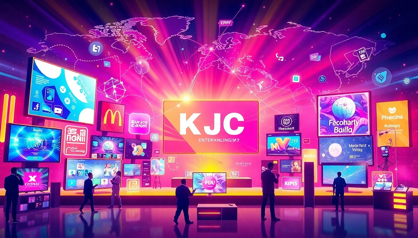 Leading Lien minh KJC team creating engaging digital entertainment experiences with innovative
