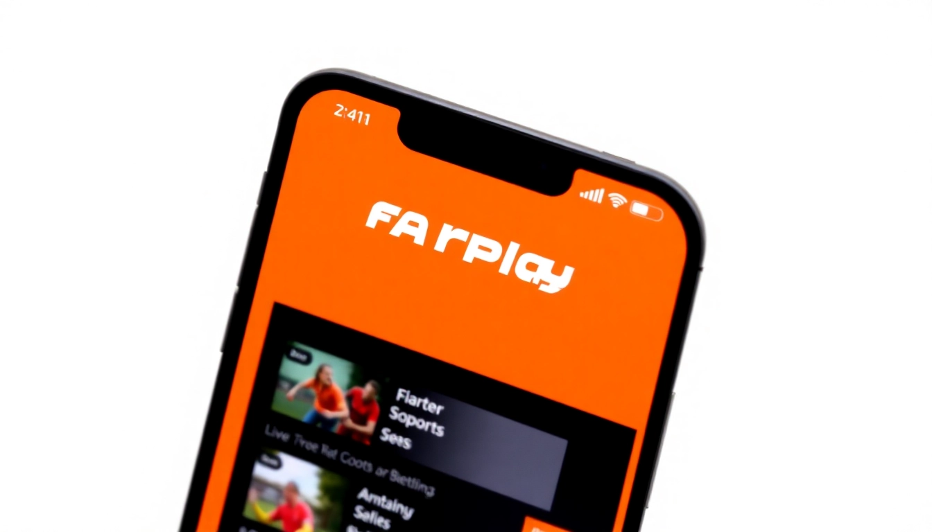 Fairplay app login screen showcasing live sports betting and casino features for seamless user experience in India.