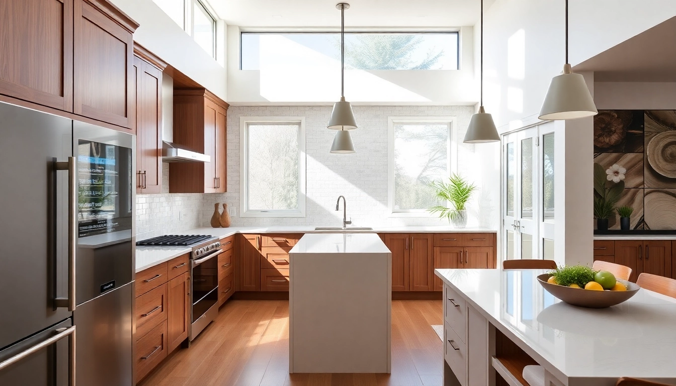 Experienced Calgary contractor demonstrates custom renovations calgary with modern kitchen upgrade