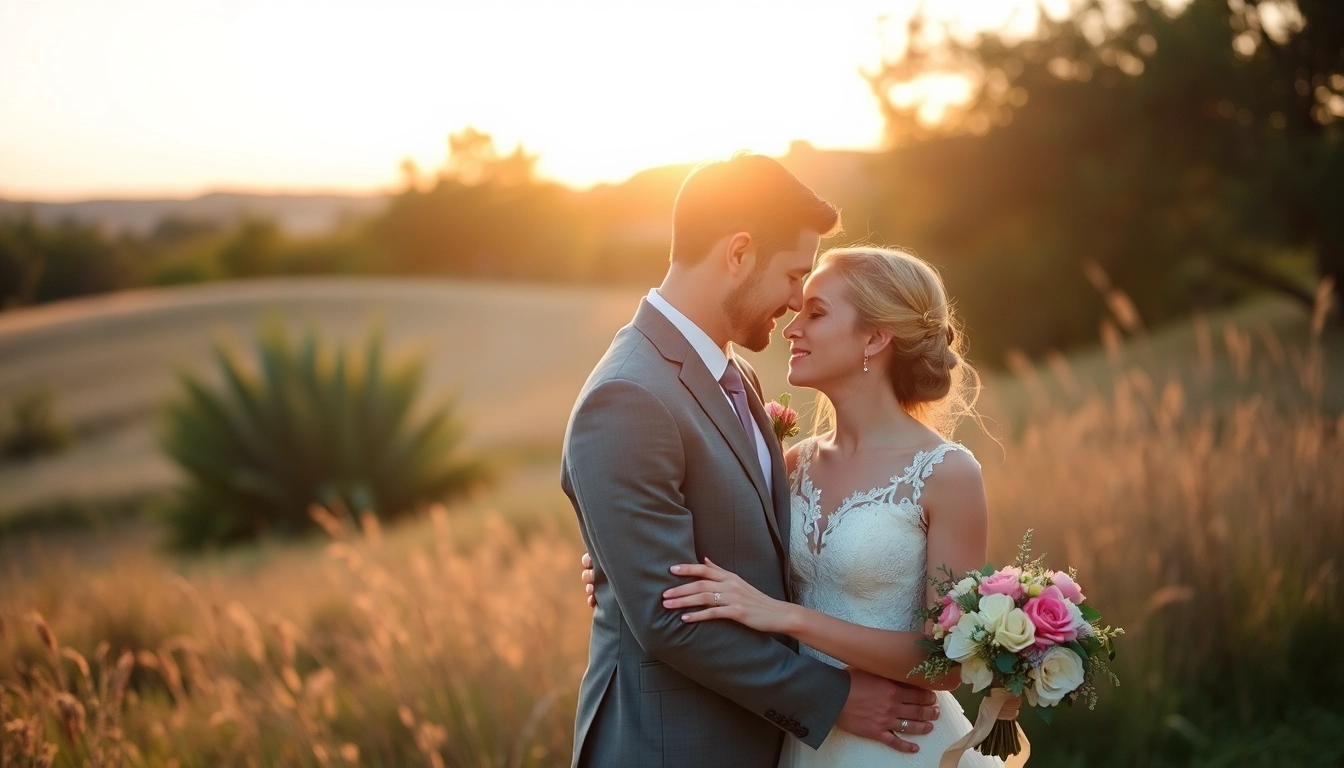 Beautiful couple captured in natural moments during eskuvo fotozas outdoor wedding in romantic